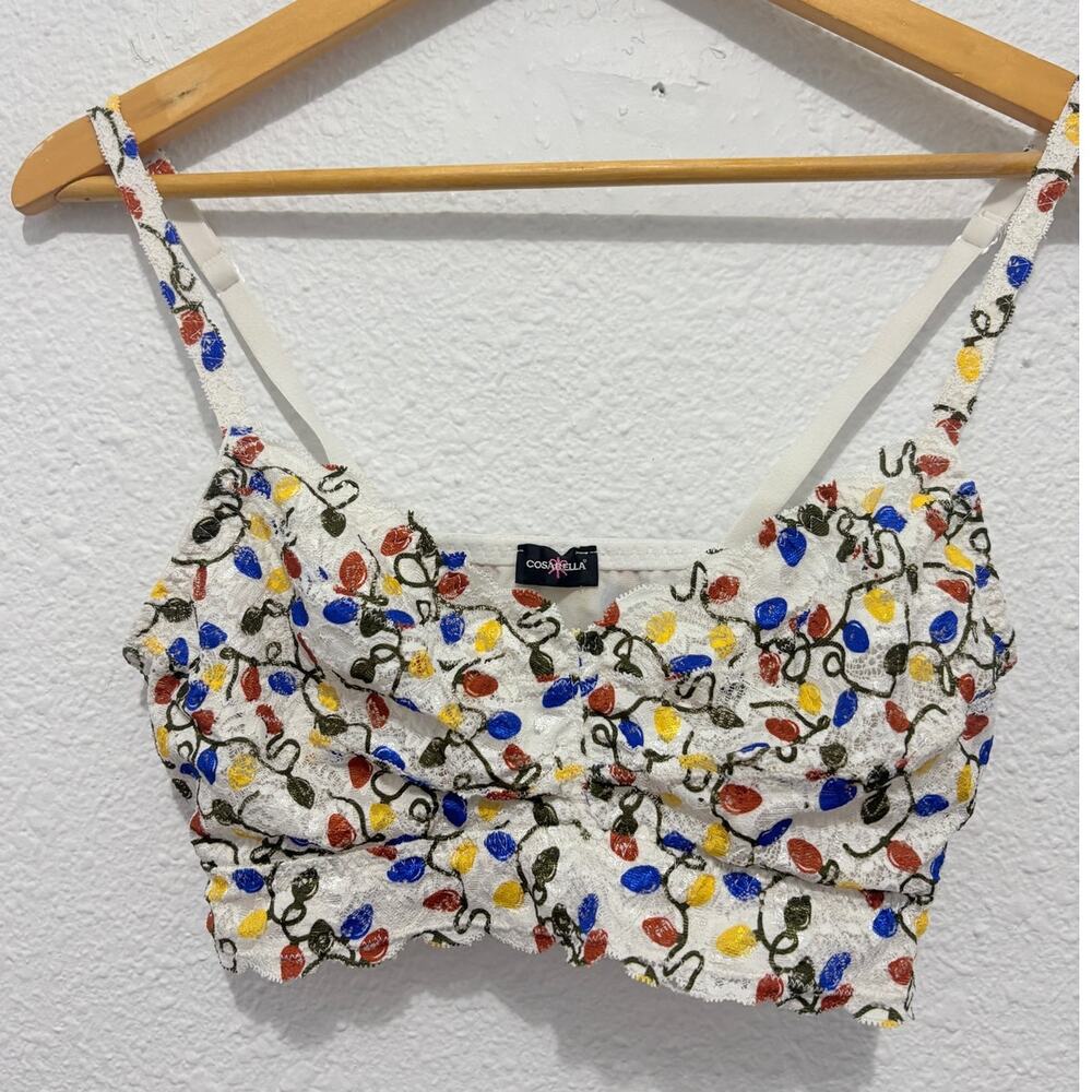 Cosabella Never Say Never Bralette Multi Lights
